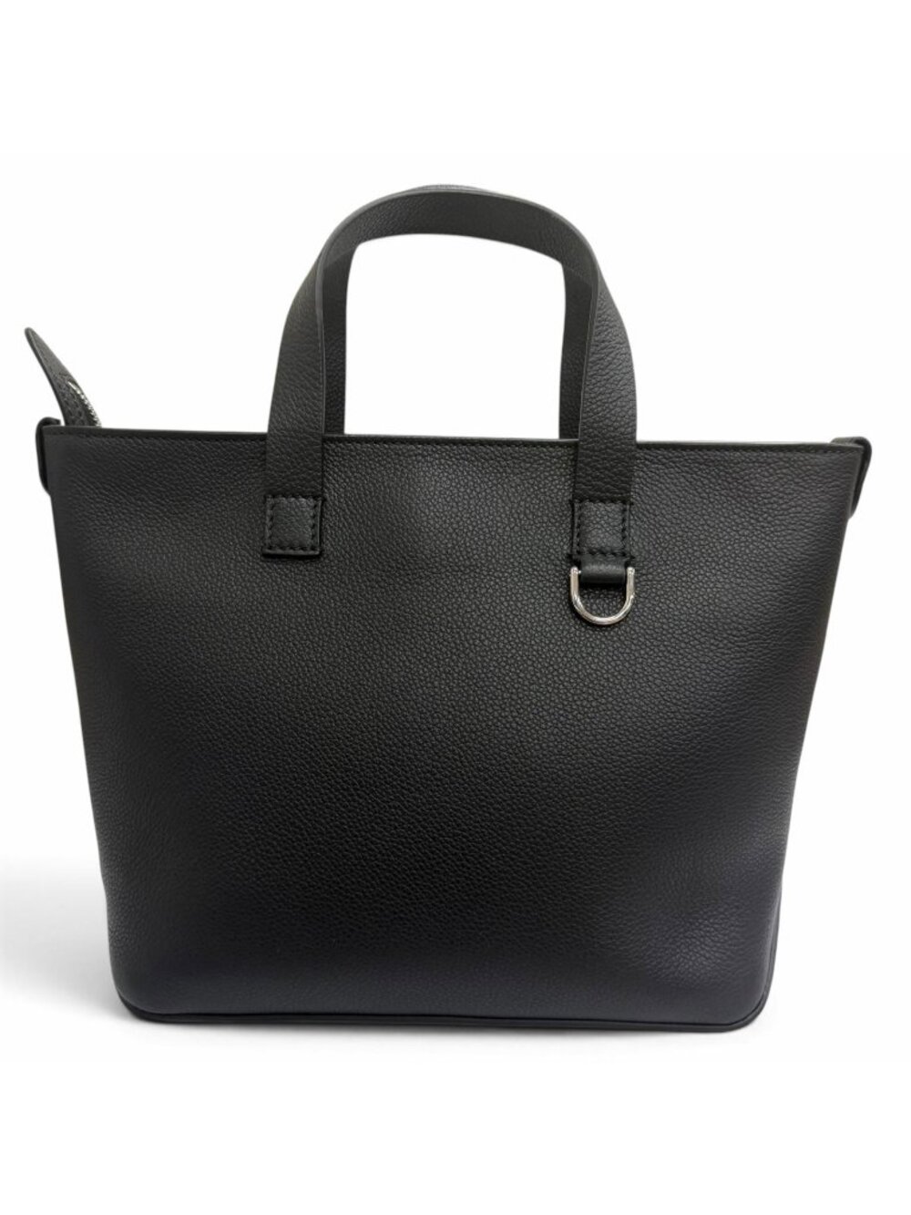 Fendi Louis Tote Bag Small Leather FF Logo Black